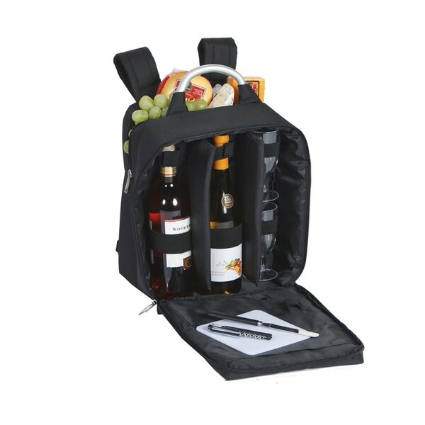 wine and cheese backpack